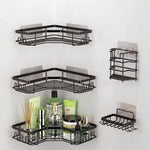 Charger l'image dans la galerie, 🛁 Support d'Angle Mural 5 en 1 – Rangement de Douche Multifonction