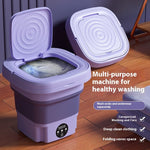 Charger l'image dans la galerie, Mini Machine à Laver Pliable — Lavage Sain &amp; Pratique
